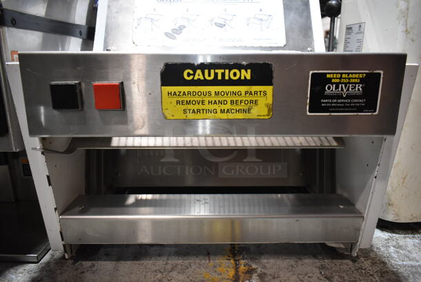 Oliver 711 Metal Commercial Countertop Bread Loaf Slicer. 115 Volts, 1 Phase. Tested and Working! - Image 4 of 6