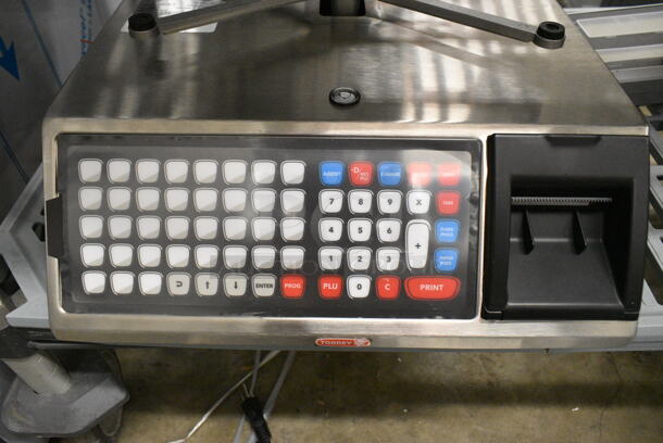 BRAND NEW SCRATCH AND DENT! Torrey W-LABEL40L 40 lb. WiFi Price Computing Scale with Thermal Label Printer. Tested and Working! - Image 5 of 8