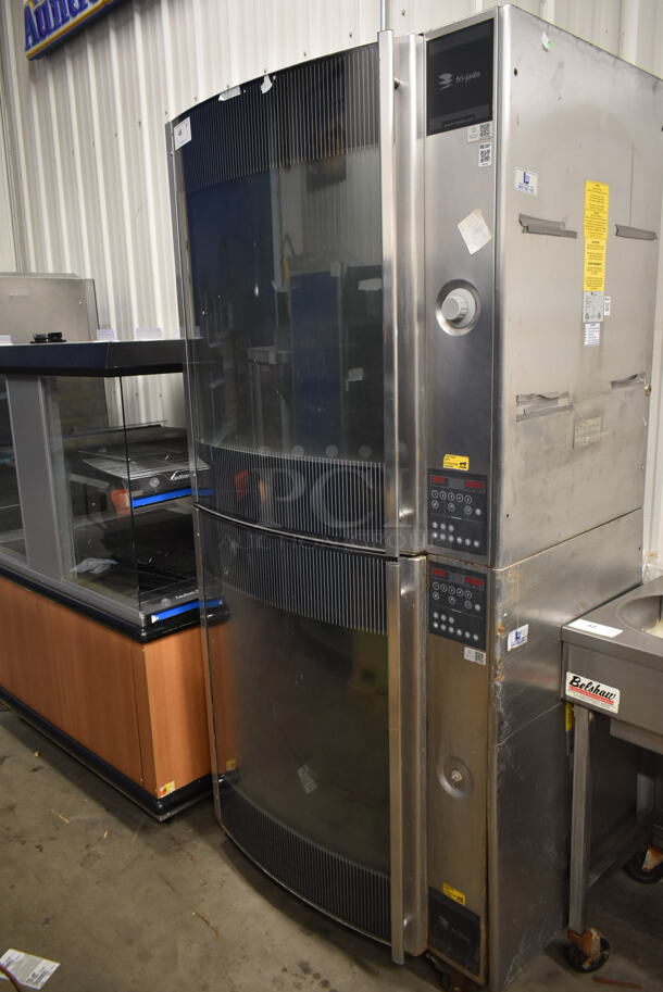 2 Fri-jado STG7-P Stainless Steel Commercial Electric Powered Rotisserie Ovens. 208 Volts, 3 Phase. 2 Times Your Bid!