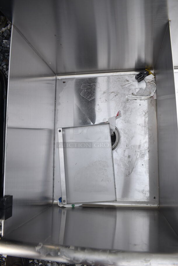 BRAND NEW SCRATCH AND DENT! Stainless Steel Commercial 3 Bay Sink. No Legs.  - Image 6 of 6