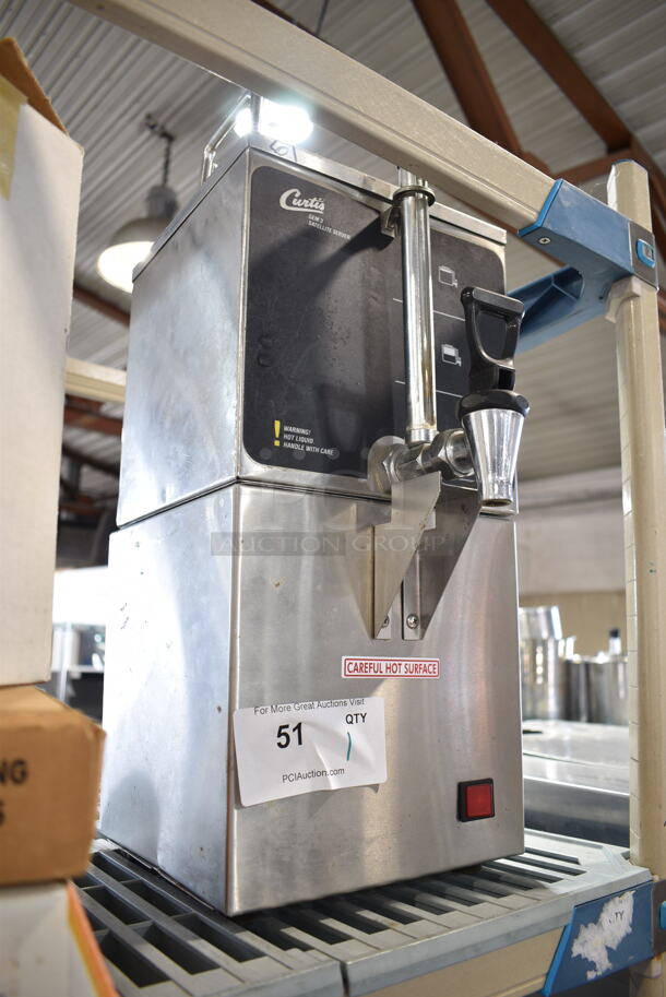Curtis SCGEM-3+5 Stainless Steel Commercial Coffee Server Base w/ Satellite Server. - Image 2 of 4