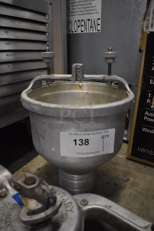 Belshaw Type B Metal Commercial Dough Dropper w/ Hopper. 14x7x21, 9.5x9.5x13.5 - Image 3 of 6