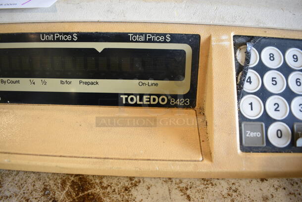 Toledo 8423 Metal Countertop Food Portioning Scale. 20.5x14x5.5. Tested and Does Not Power On - Image 6 of 6