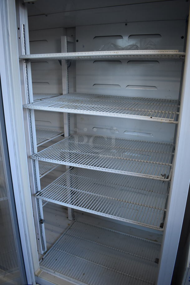Hussmann ARL01050 Metal Commercial 3 Door Reach In Freezer Merchandiser w/ Poly Coated Racks. 230 Volts, 1 Phase. 85x29x80 - Image 2 of 6