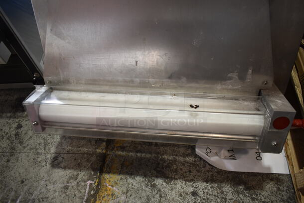 BRAND NEW SCRATCH AND DENT! Estella 348EDS18D Stainless Steel Commercial Countertop Two Stage Dough Sheeter. 120 Volts, 1 Phase. Tested and Working! - Image 5 of 7