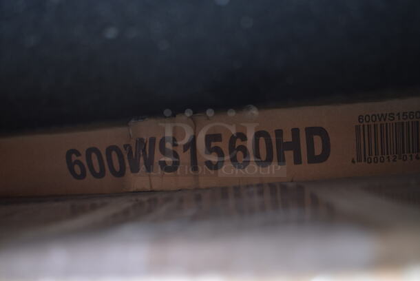 BRAND NEW SCRATCH AND DENT! Regency 600WS1560HD 16 Gauge Stainless Steel 15" x 60" Heavy-Duty Solid Wall Shelf - Image 2 of 2