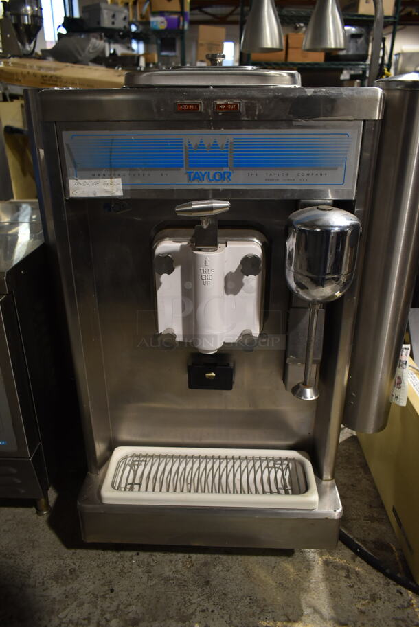 Taylor 490-33 Stainless Steel Commercial Countertop Single Flavor Ice Cream Machine w/ Milkshake Mixing Attachment. 208-230 Volts, 3 Phase. - Image 4 of 7