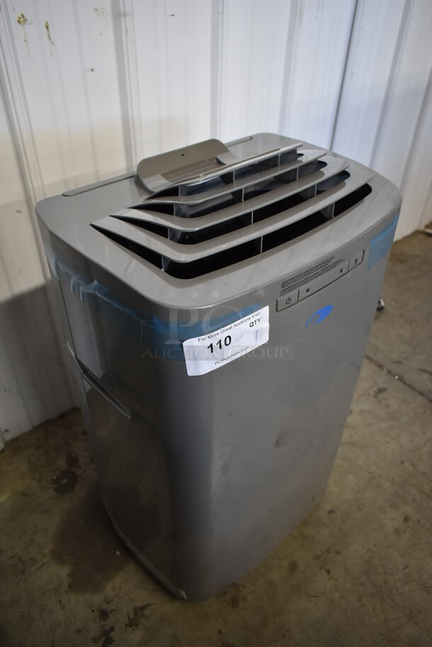 BRAND NEW SCRATCH AND DENT! Whynter ARC-131GD 13,000 BTU Dual Hose Cooling Portable Air Conditioner, Dehumidifier, and Fan with Activated Carbon Filter in Gray. 115 Volts, 1 Phase. Tested and Working!
 - Image 2 of 7