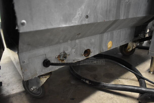Hoshizaki Stainless Steel Commercial Ice Head on Bin w/ Commercial Casters. - Image 8 of 9