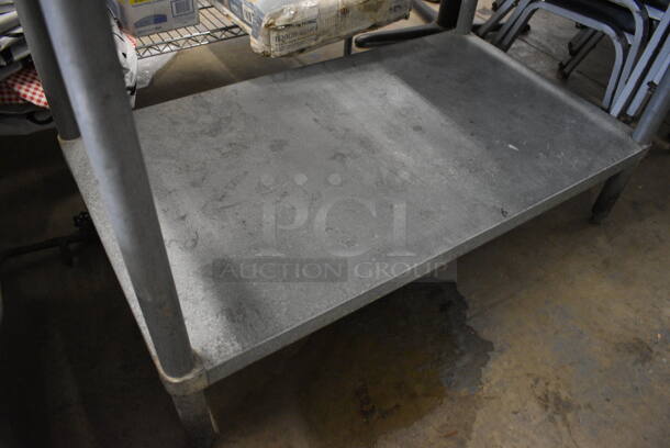 Stainless Steel Table w/ Metal Under Shelf. 48x30x36 - Image 3 of 3