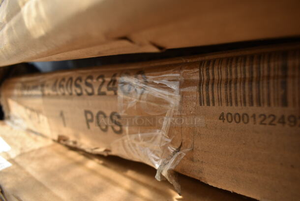BRAND NEW SCRATCH AND DENT! Regency 460SS2460 Spec Line 24" x 60" NSF Stainless Steel Solid Shelf  - Image 2 of 2