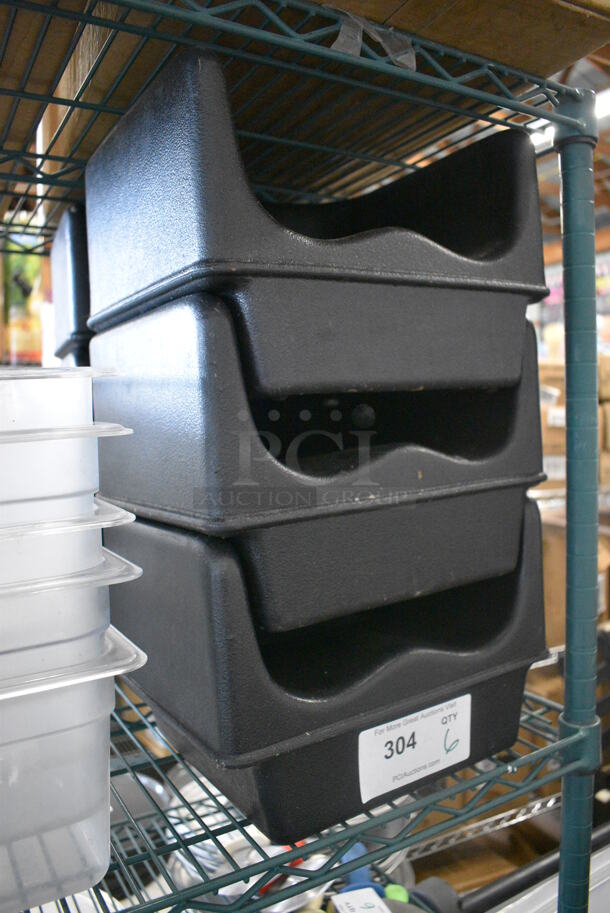 6 Black Poly Booster Seats. 12x11x8. 6 Times Your Bid! - Image 3 of 3