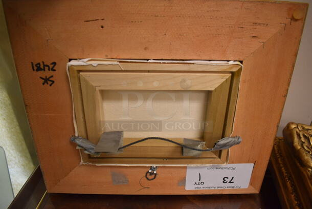 Framed Canvas Painting Reproduction of Argenteuil by Claude Monet From Art Dealer Ed Mero! - Image 6 of 6