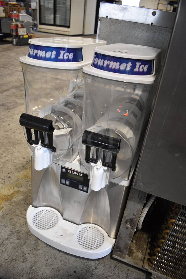 2013 Bunn Model ULTRA-2 Stainless Steel Commercial Countertop 2 Hopper Slushie Machine. 120 Volts, 1 Phase. 16x24x33. Tested and Powers On But Does Not Get Cold - Image 3 of 6
