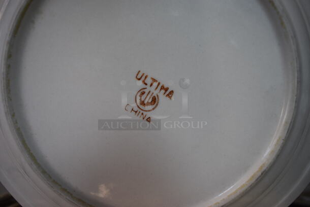 48 White Ceramic Plates. 9.5x9.5x1. 48 Times Your Bid! - Image 3 of 4