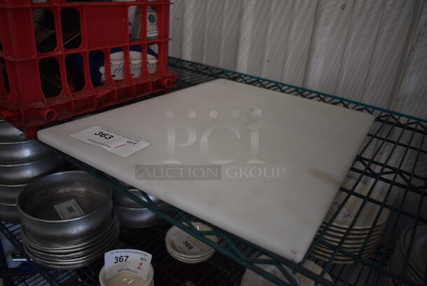 White Cutting Board. 15x20x0.5 - Image 2 of 2
