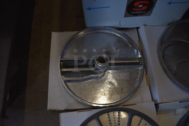 2015 Sammic CK-301 Metal Commercial Countertop Food Processor w/ 4 BRAND NEW Blades. 120 Volts, 1 Phase. 16x16x23. Tested and Working! - Image 9 of 12