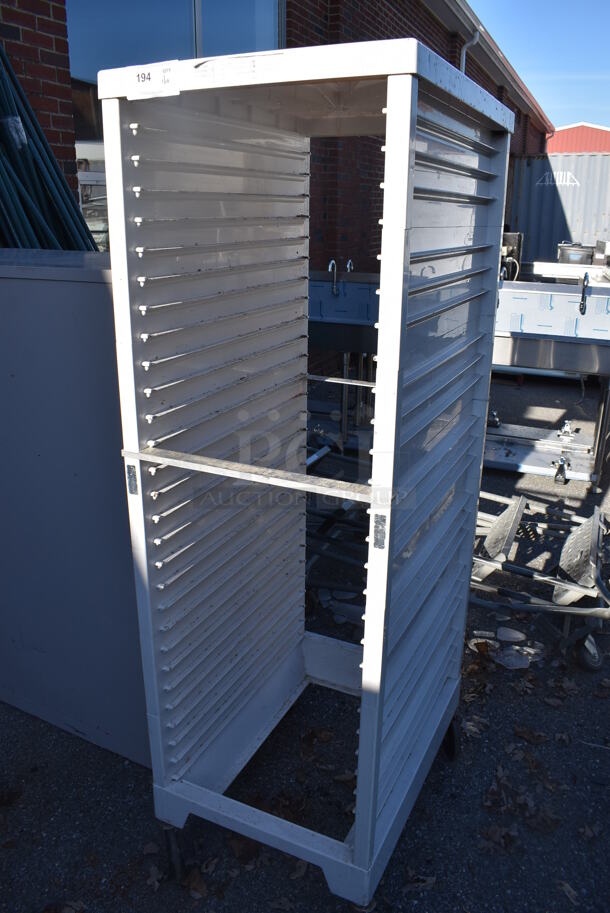 Metal Pan Transport Rack on Commercial Casters. 21x29x67 - Image 2 of 3