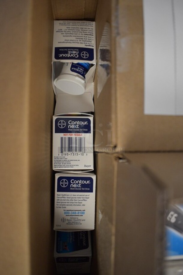 Box of Contour Next One Diabetes Management Supplies.   - Image 4 of 6