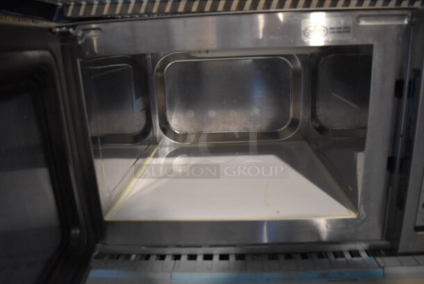 Amana Stainless Steel Commercial Countertop Microwave Oven. 115 Volts, 1 Phase. - Image 4 of 7