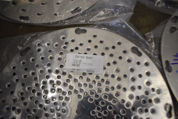 4 BRAND NEW! Metal Pelican Head Grating Blades; KD-3/16, KD-1/2, KD-5/16, KD-GD. 9.25x9.25. 4 Times Your Bid! - Image 6 of 7