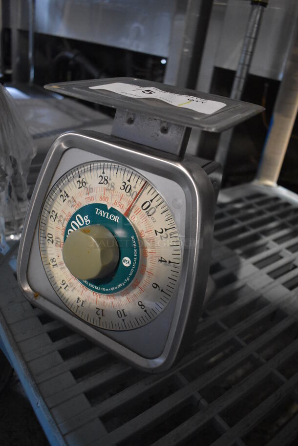 Taylor Metal Countertop Food Portioning Scale. - Image 2 of 4