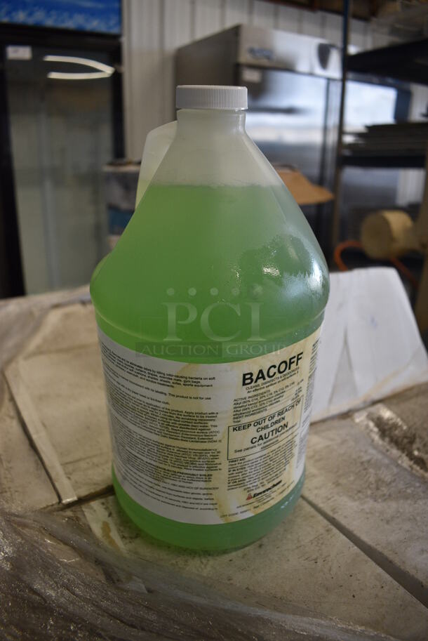 PALLET LOT OF 24 Boxes of 4 Jugs of Bacoff Cleaner Jugs. Total of 96 Jugs. 6x6x12. 24 Times Your Bid! - Image 2 of 4
