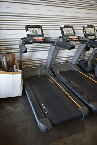 Matrix Ultimate Deck Commercial Floor Style Treadmill. Tested and Working!