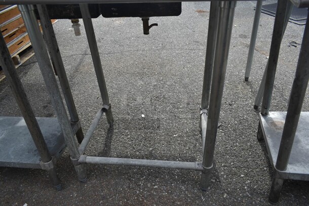 Stainless Steel Table w/ 1 Commercial Caster. - Image 3 of 3