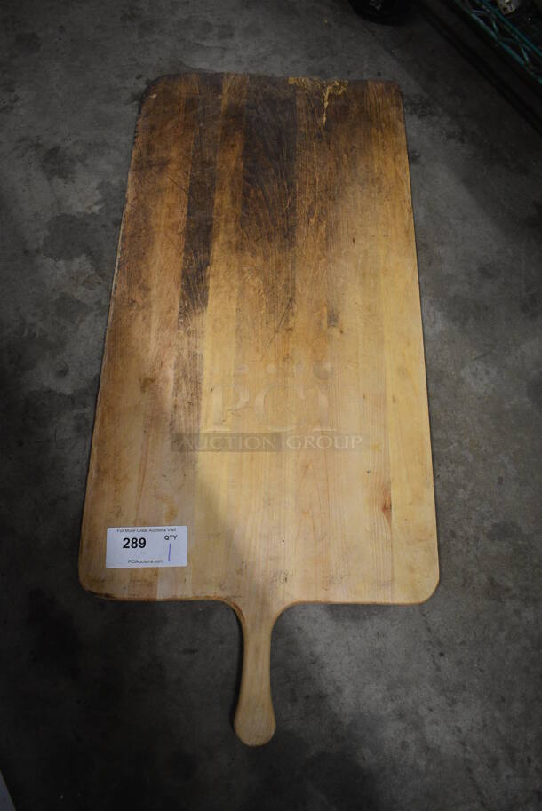 Wooden Pizza Peel. 18x41x1 - Image 2 of 3