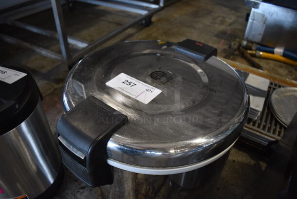 Amko SEJ-22000 Stainless Steel Commercial Countertop Rice Cooker. 110-120 Volts, 1 Phase. 16x18x16 - Image 3 of 6