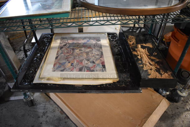 9 Various Items; 8 Pictures and 1 Mirror. Includes 47x3x24. 9 Times Your Bid! - Image 5 of 8
