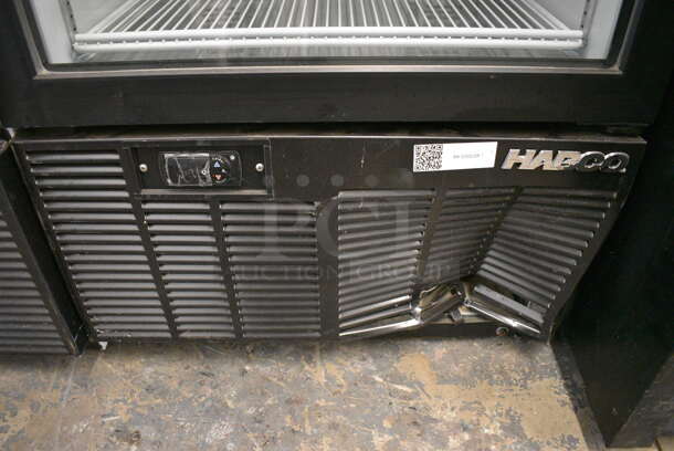 Habco SE12 Metal Commercial Single Door Reach In Cooler Merchandiser. 115 Volts, 1 Phase. 24x24x62. Tested and Powers On But Does Not Get Cold - Image 6 of 6