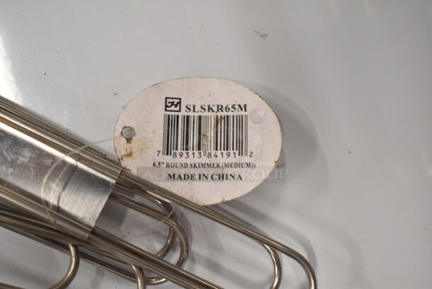 30 BRAND NEW SCRATCH AND DENT!  Items; 10 14" Wok, 2 1.5 Quart Sauce Pan, 18 Thunder Group 6.5" Round Skimmer. 30 Times Your Bid! - Image 10 of 10