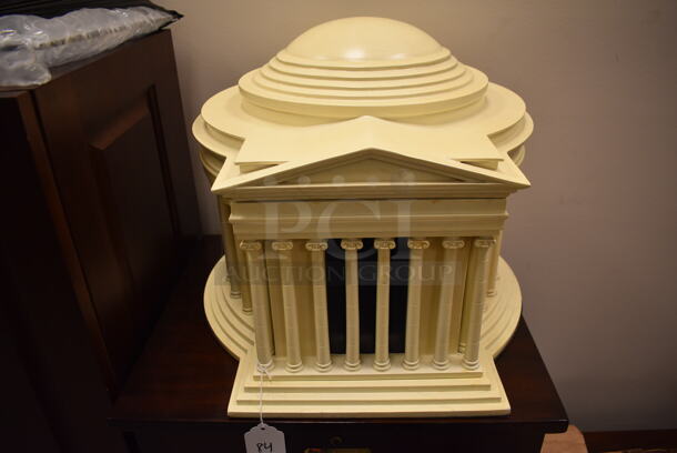 The American Heritage Colletion Series Montecristo Humidor Jefferson Memorial Architectural Building Replica. - Image 1 of 12