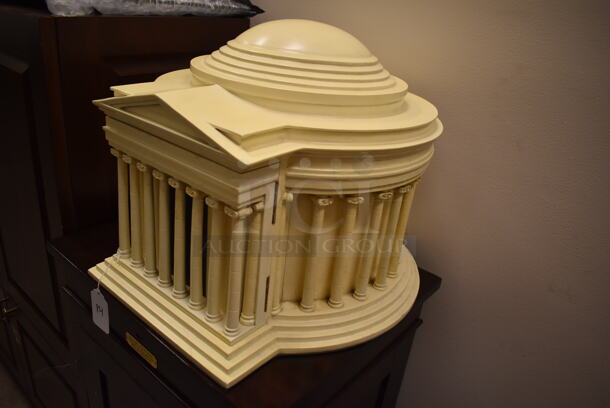 The American Heritage Colletion Series Montecristo Humidor Jefferson Memorial Architectural Building Replica. - Image 2 of 12