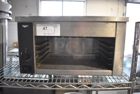 Vollrath JW1 Stainless Steel Commercial Countertop Electric Powered Cheese Melter. 120 Volts, 1 Phase. 19x12x11. Tested and Working!