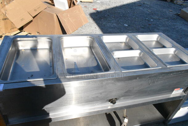 Sang Kung SKS03 Stainless Steel 4 Bay Steam Table.  - Image 2 of 6