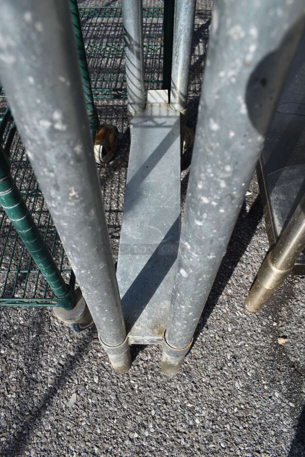 Stainless Steel Table w/ Under Shelf. 12x30x37 - Image 4 of 4