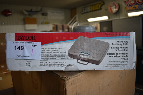 BRAND NEW IN BOX! Taylor TR250 Metal Countertop Food Portioning Scale - Image 3 of 3