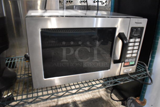 Panasonic NE-1054T Metal Countertop Microwave Oven. 120 Volts, 1 Phase. 20x15x12 - Image 4 of 7