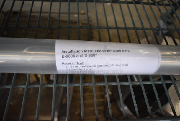 BRAND NEW SCRATCH AND DENT! Metal Grab Bar - Image 3 of 3