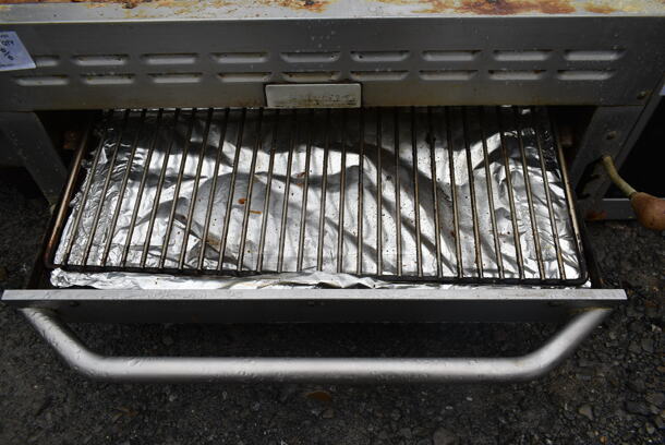 Tri Star Stainless Steel Commercial Natural Gas Powered Cheese Broiler. - Image 4 of 5