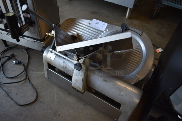 Hobart 1612E Stainless Steel Commercial Countertop Automatic Meat Slicer. 115 Volts, 1 Phase. 26x22x21. Tested and Working! - Image 3 of 6