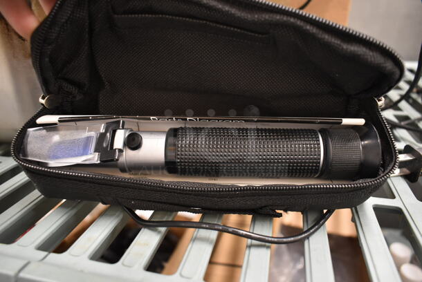 ALL ONE MONEY! Tier Lot of Various Items Including BRAND NEW Portable Refractometer and Metal Drop In Bins - Image 6 of 6
