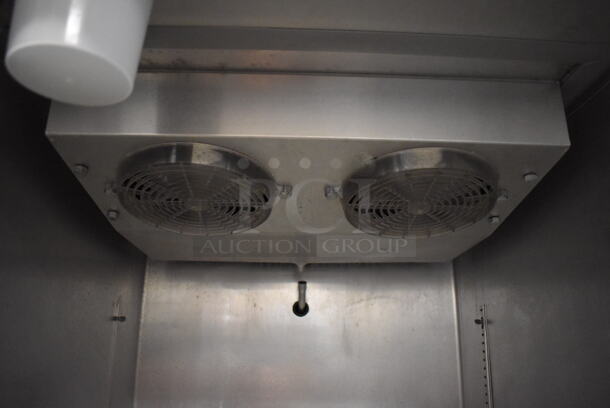 Continental 1FE Stainless Steel Commercial Single Door Reach In Freezer on Commercial Casters. 115 Volts, 1 Phase. 29x34x81. Tested and Powers On But Does Not Get Cold - Image 7 of 7