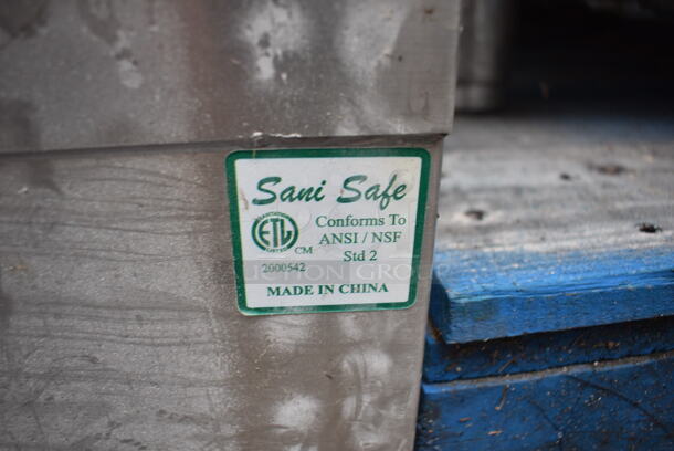 Stainless Steel Commercial Mop Sink.  - Image 3 of 3