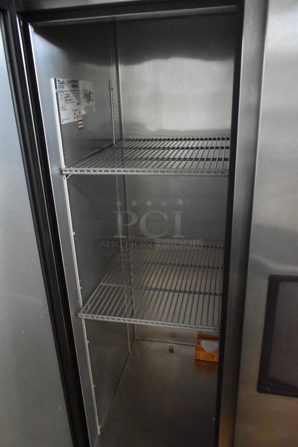 2015 True T-35 Stainless Steel Commercial 2 Door Reach In Cooler w/ Poly Coated Racks on Commercial Casters. 115 Volts, 1 Phase. Tested and Working! - Image 3 of 5