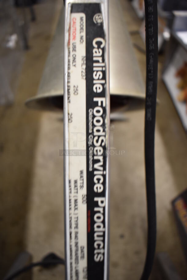 Carlisle NHL7237 Metal Commercial Countertop 2 Head Warming Lamp. 15x19x23. Tested and Working! - Image 4 of 4