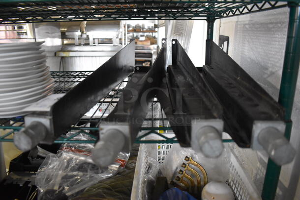 ALL ONE MONEY! Lot of 4 Metal Convection Oven Legs. 29" - Image 2 of 3